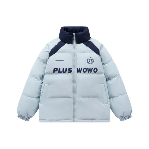 PLUSWOWO Стеганый хлопковый пуховик унисекс