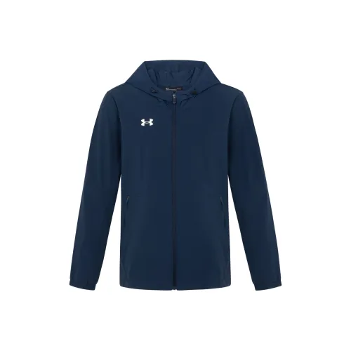 Under Armour Куртка Унисекс Коллегиальный Синий