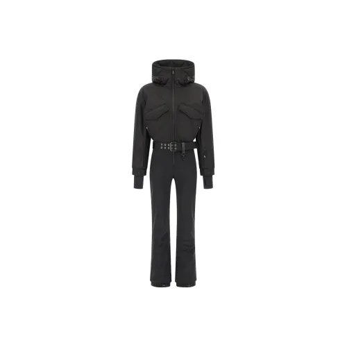 Moncler Grenoble FW25 С капюшоном Пуховые куртки SKI Костюм SKI Комбинезон Женские