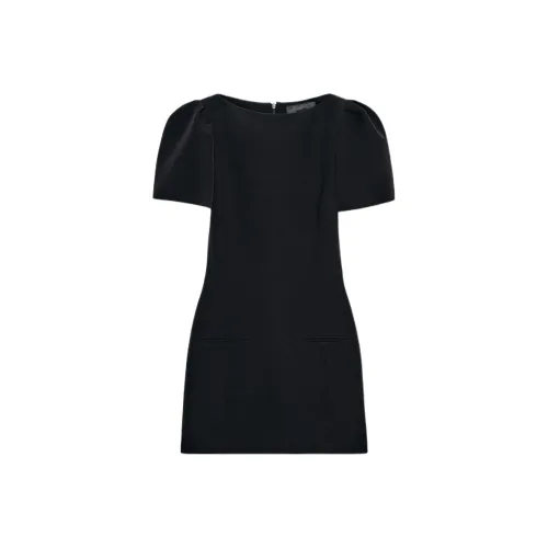 ZARA Короткое платье с короткими рукавами женское