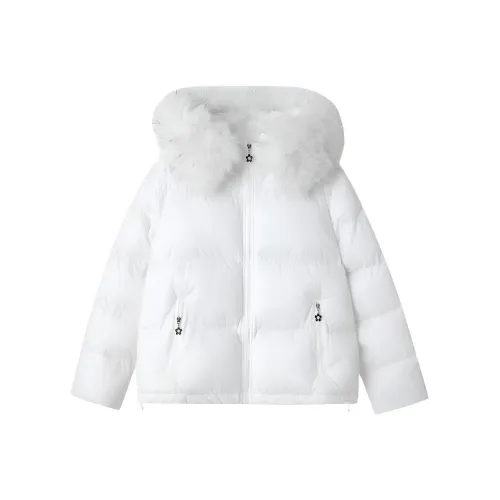 CHARM GLOW Белый Женские Пуховики