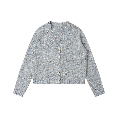 FAIRFAFO Серый Синий Женские Свитера