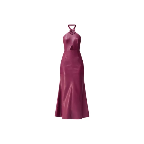 ELLIATTCOLLECTIVE Халтер Гардероб в Фиолетовом цвете Платье Slip Женское