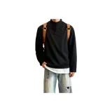 Черный с флисовой подкладкой