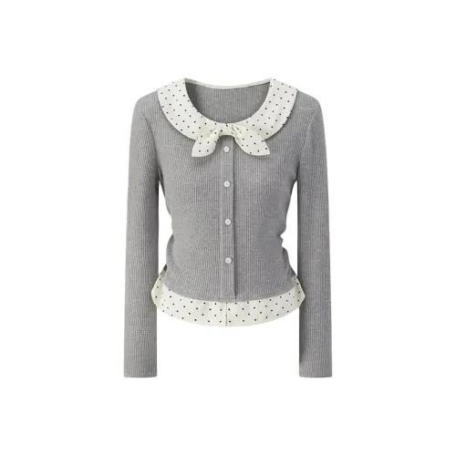 DGMZ Серый Женские T-рубашки