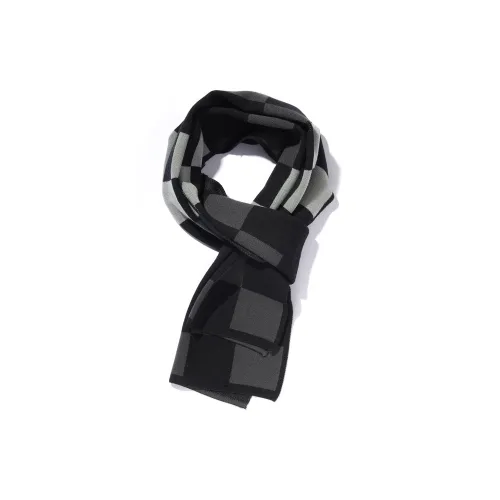 Clect Вязаные шарфы из полиэстера и хлопковой смеси для мужчин
