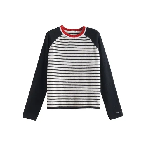 Tonlion Черный тон Женская трикотажная одежда