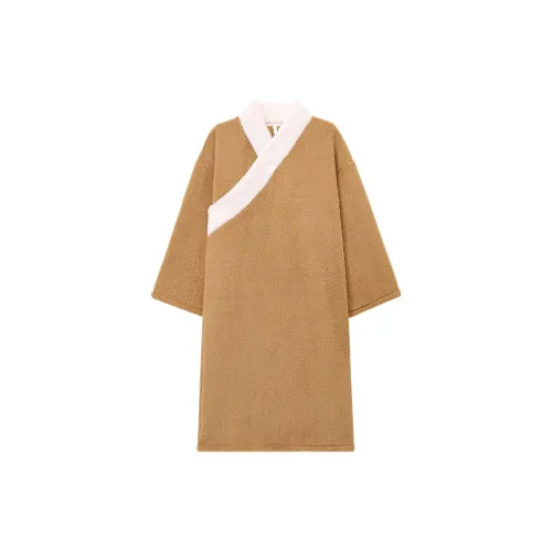 JINXU Хаки Женские Банные халаты