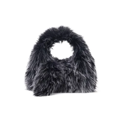 SMFK Компас Полиэстер Сумка Маленькая Женская Серебряный Черный Лиса