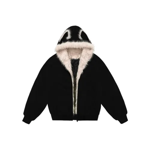 KEIRANDUN Черный Унисекс Куртки