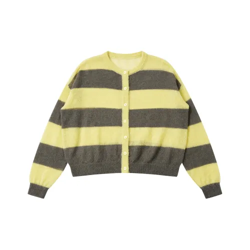 FAIRFAFO Желтые Женские Свитера