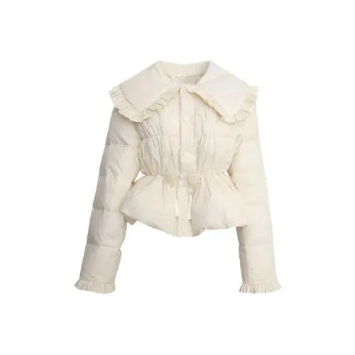 DITB Белый Женский Пуховик