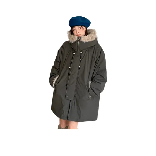 GRAYISMOON Хлопковый пуховик женский