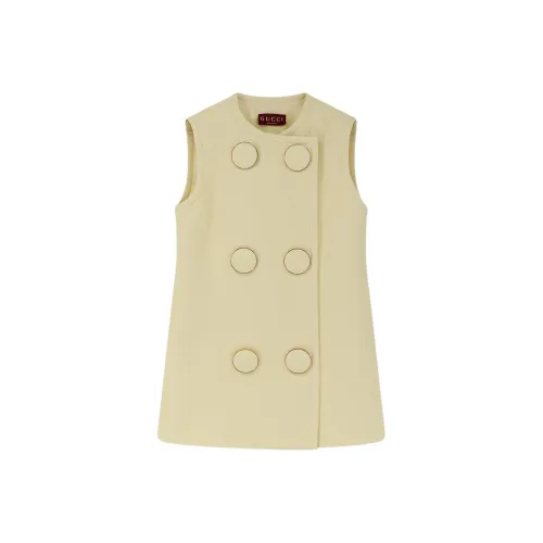 GUCCI Жёлтые Женские Майки