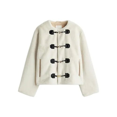 H M Light Beige Женские Вельветовые Куртки