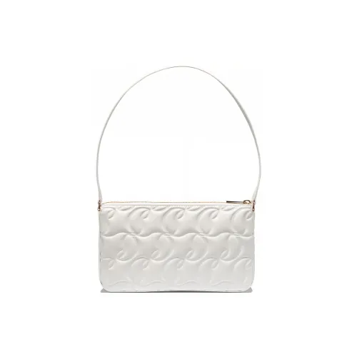 CL Кожа Наппа Плечевая сумка Стандартная Женская Белая