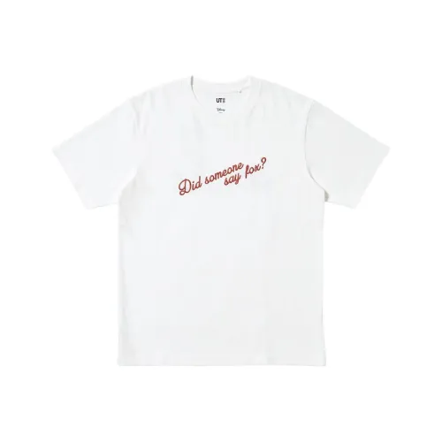 UNIQLO x FENGKUANGDONGWUCHENG LIANMINGKUAN Zootopia Коллаборация Fw25 T-рубашка Мужская