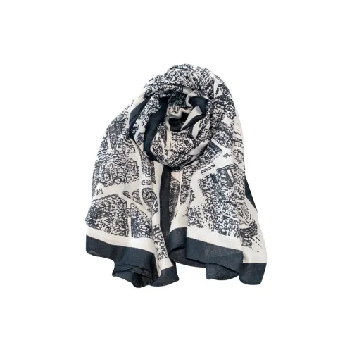 AUTOMOBILI LAMBORGHINI Полиэстер Палантины Женские