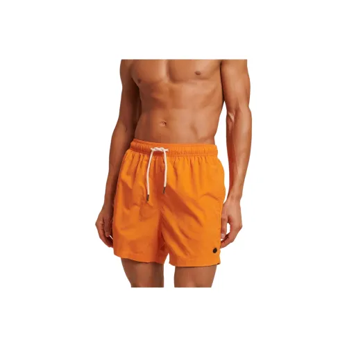 SUPERDRY Мужские плавательные шорты оранжевого цвета