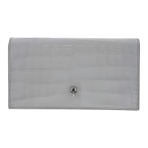 Alexander McQueen Кожа Кошелек Женские Серый