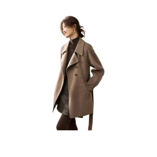 MOHANYIMEI Красота Кофе Женское Пальто