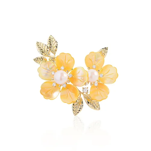 Suddenly Lucky Медные Броши Женские