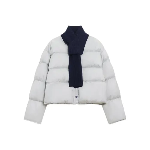 GUOZHEN Синий Женский пуховик