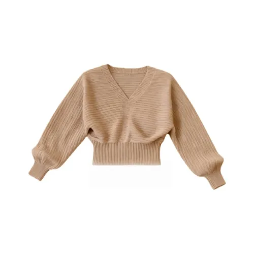 POPO.INFO Хаки Женские Трикотаж