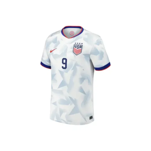 Nike Clothing Белый Синий Мужская T-Рубашка