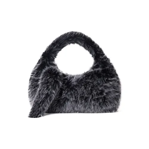 SMFK Полиэстер Сумка Большая Женская Серебряный Черный Лиса