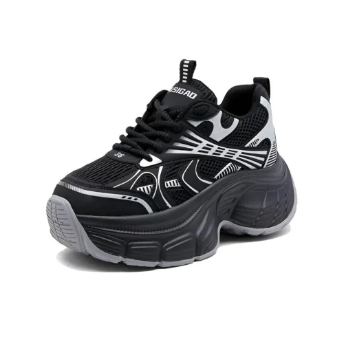 AIMISS Износостойкий Дышащий Противоскользящий Низкий Топ Кроссовки с Толстой Подошвой Женские