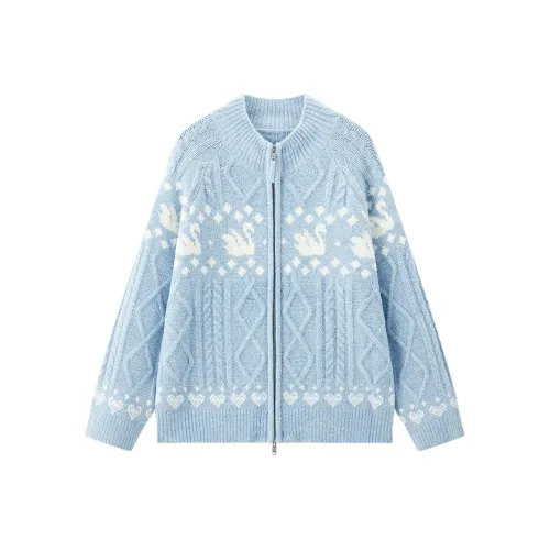 LEDIN Холодно-голубой В наличии Женские Трикотаж