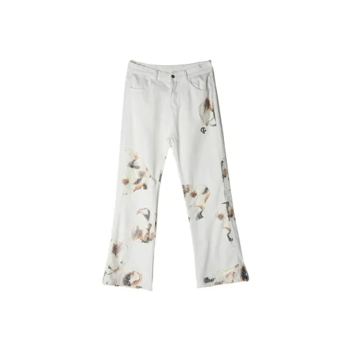 GELANYIFU GL Бежевый Абрикос Унисекс Повседневные Штаны