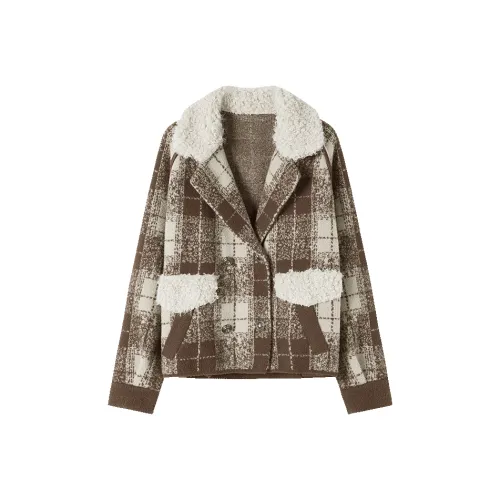 Still Quiet Бархат Feel Пальто Женское