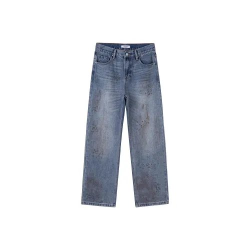 CHOCOOLATE XPB0465 Blue Unisex Jeans CHOCOOLATE XPB0465 Синие Унисекс Джинсы