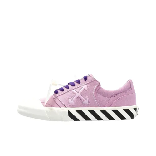 OFF Белый Arrow Низкие Кеды Женские Светло-фиолетовые