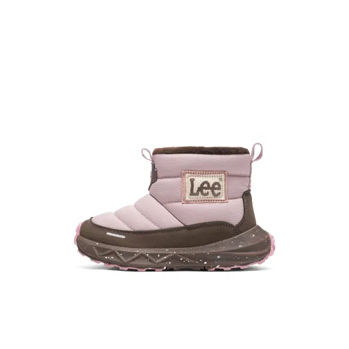 LEE KIDS Анти-KICK Амортизация Устойчивый к истиранию Термостойкие Высокие Ботинки с Внутренней Подкладкой для Детей