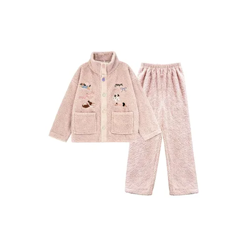 O'MESIK Pink Women's Pajama Sets