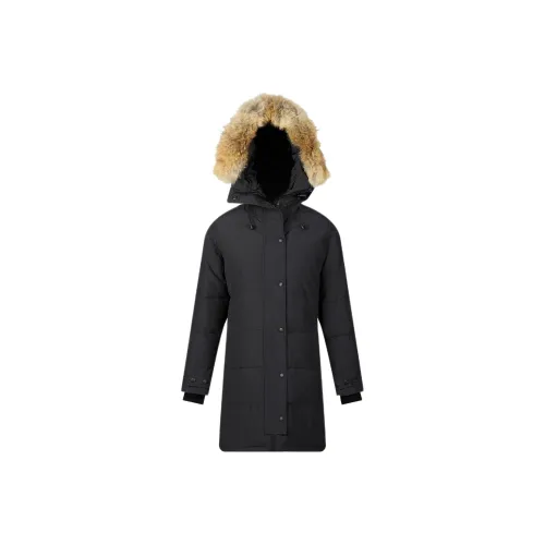 Canada Goose Shelburne Series Пуховик PARKA Пальто Женское Темно-синий
