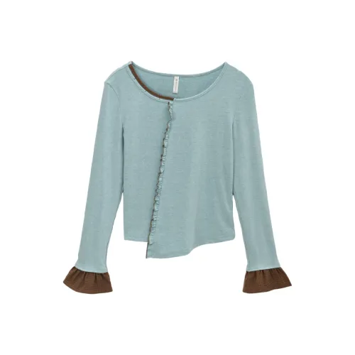 MISHOW Расклешенный рукав T-рубашка Женская