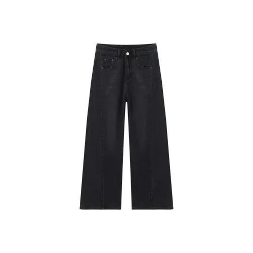 YOUXIANG Carbon Black Женские Джинсы