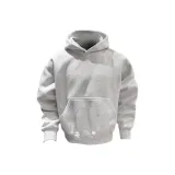 Бело-серый вереск [утолщенный с флисовой подкладкой]