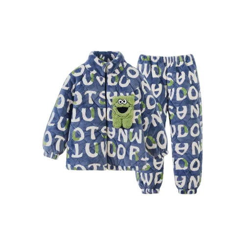 Qiao Ni Tong Изображение Цвет Мужской Пижамный Комплект