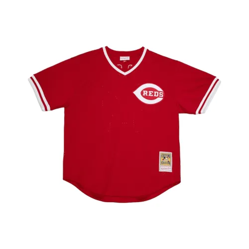 MITCHELL NESS Pete Розовый Бейсбольная куртка Игровая версия Мужская