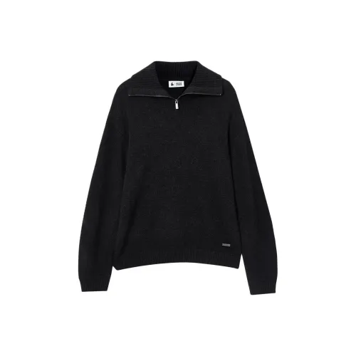 JACK JONES E39 Carbon Gray Мужские Свитера