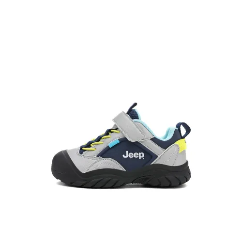 Jeep Endless Run Collection Износостойкие Дышащие Низкие Кроссовки для Бега Темно-синие Луна Детские