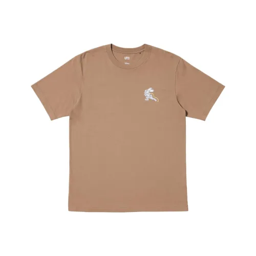 UNIQLO x FENGKUANGDONGWUCHENG LIANMINGKUAN Zootopia Коллаборация FW25 T-рубашка Мужская