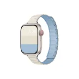 Античный белый & туманно-голубой