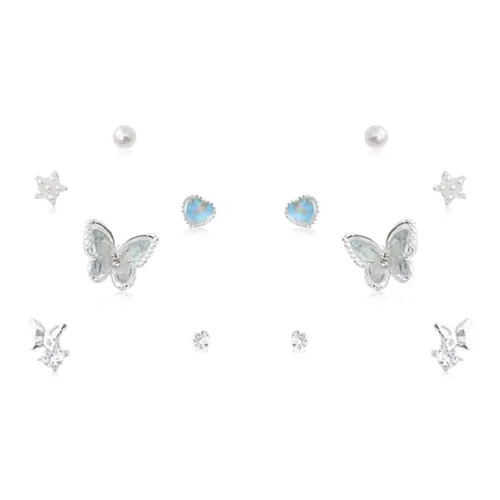 NSAOT Сплав Серьги-гвоздики Женские