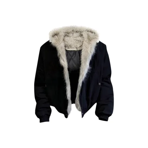 DOUBLEFISH Хлопковый пуховик пальто унисекс